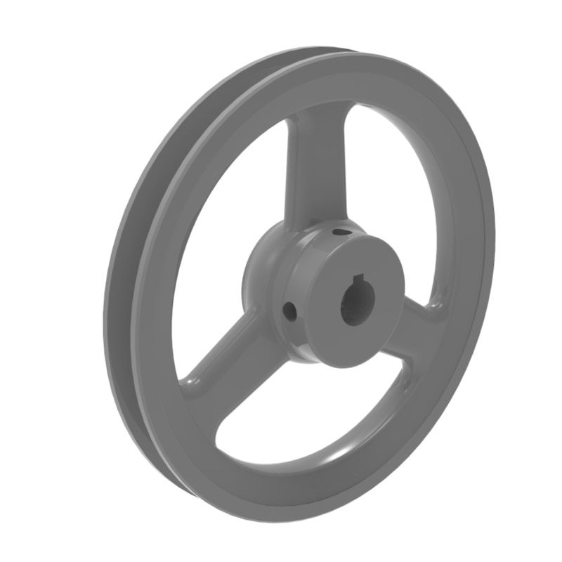 Puly Ranhx Puly Thang 1 Rãnh - 80mm - B2bmart